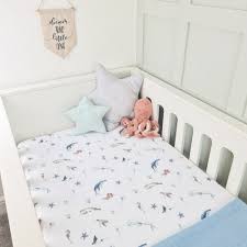 Fitted Baby Cot Bed Sheet 140 X 70 Cm