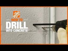 How To Drill Into Concrete The Home