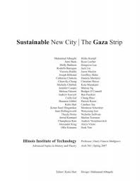 Sustainable New City The Gaza Strip