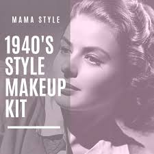 wafflemama mama style 1940 s makeup
