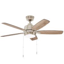 Pair a rare home depot promo code with sales on ceiling fans for easy savings on popular brands like hampton bay and hunter! Home Decorators Collection Fawndale 46 Inch Brushed Nickel Ceiling Fan With Integrated Led The Home Depot Canada