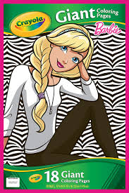 This doll loves to travel, go shopping with her friends and spend time with her boyfriend ken. Giant Coloring Pages Let Kids Use Their Imaginations For Big Coloring Fun Crayola