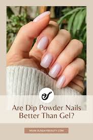 dip powder manicures vs gel nail polish