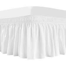 Bed Skirt Whitewrap Around Dust Ruffles