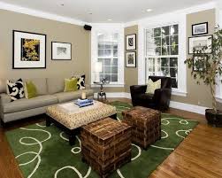 brown walls living room