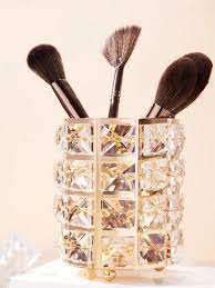 1pc crystal gold color makeup brush