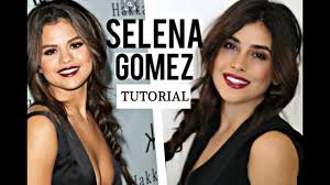 selena gomez inspired hair and makeup