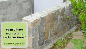 How To Paint Cinder Block Wall To Look