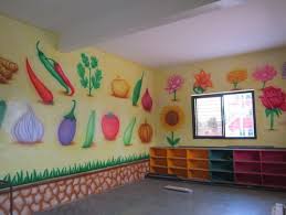 nursery class wall decoration art