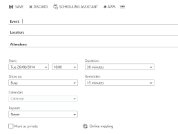 Schedule Lync Online Meetings In Outlook Web App Owa Risual