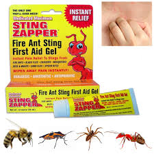 Information on bites and stings: Medicated Gel Fire Ant Bugs Bite First Aid Sting Zapper Treatment Instant Relief Walmart Com Walmart Com