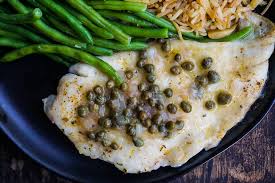 grilled haddock with lemon caper sauce
