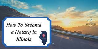 As you follow the prompts on notaries.com you will provide the information required for your notary commission. How To Become A Notary In Illinois Illinois Notary Public Nsa Blueprint
