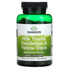 swanson milk thistle dandelion