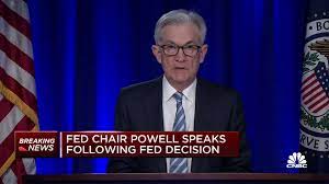 the Fed decision with Powell ...