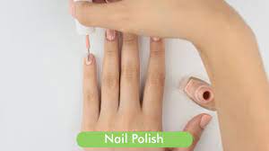 how to apply nail polish neatly with