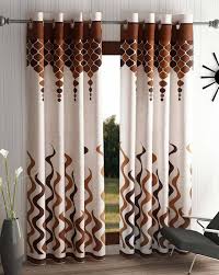 brown curtains accessories for
