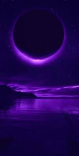 Purple Galaxy Wallpaper Black And