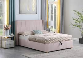 Amelia Plus 5 Storage Bed Pink