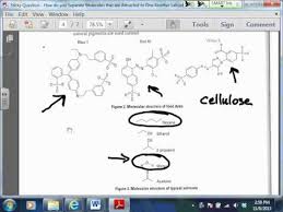 Write article by answering questionssticky molecule article. How Do You Separate Molecules That Are Attracted To One Another Post Lab Explanation Youtube