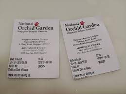 national orchid garden tickets tickets