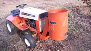 allis chalmers 416 garden tractor with