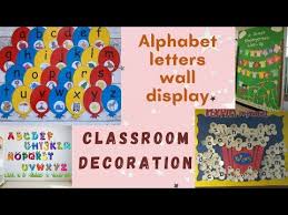 Alphabet Letters Wall Display Nursery