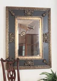 Cadence Antique Gold Mirror Wood Gold