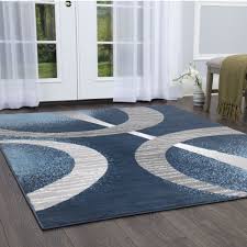 area rugs 8x10 navy blue and gray for