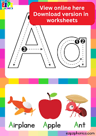 alphabet tracing flashcards a z