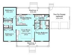 House Plans One Story Floor Plans Ranch