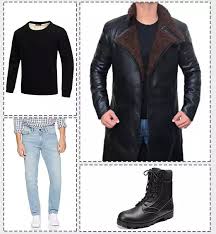 Mens Leather Coat Long Leather Coats