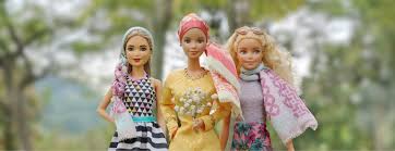 duck scarves for your barbie dolls