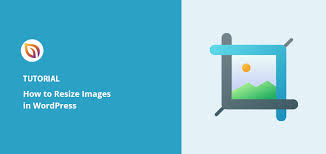 to resize and edit images in wordpress