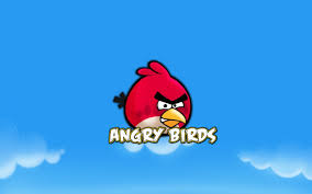 Angry Birds In Overwhelming लोकप्रिय संगीतularity Blue Background Bird Is  Angry Enough Where Are Pigs Hd Cartoon डेस्कटॉप फोटो Gaming डेस्कटॉप फोटोs  Cartoon डेस्कटॉप फोटोs फ़ोटो द्वारा Flori25 ...