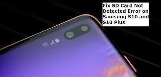 Galaxy s10, s10+ and s10e. Fix Sd Card Not Detected Error In Samsung S10 And S10 Plus