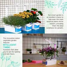 indoor herb garden kit hydroponics