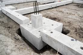 c precast foundation with tie beam