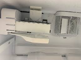 This switch is responsible for turning on the light in. Ge Pwe23kskbss Refrigerator Ice Maker Broken Entire Ice Bucket Is One Big Block Of Ice And It Has Leaked Into The Drawers Forming A Solid Layer We Ve Thawed It Twice Hoping It Would