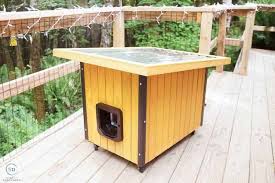 29 diy wooden outdoor cat house plans