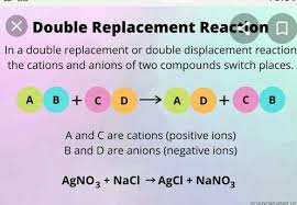 What Is Double Displacement Reaction