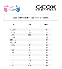 Geox Baby Shoes Size Chart Www Bedowntowndaytona Com