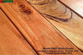 utility grade hardwood timber decking