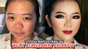 tutorial makeup pangling untuk kulit