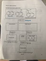 Solved Chem 225 Sample Lab Dame Flow Chart To Use To Ans