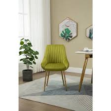 veryke green velvet dining chairs with