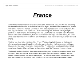 How To Write A Good French revolution essay intro