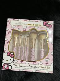 o kitty black makeup brushes for