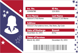 If you already have one of these, you don't need a veteran id card, but you can. Download Free Veteran Id Card Templates For Ms Word In Beautiful Designs