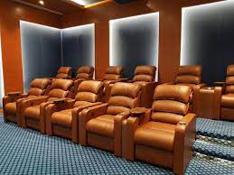 home theater recliners luxury cinema